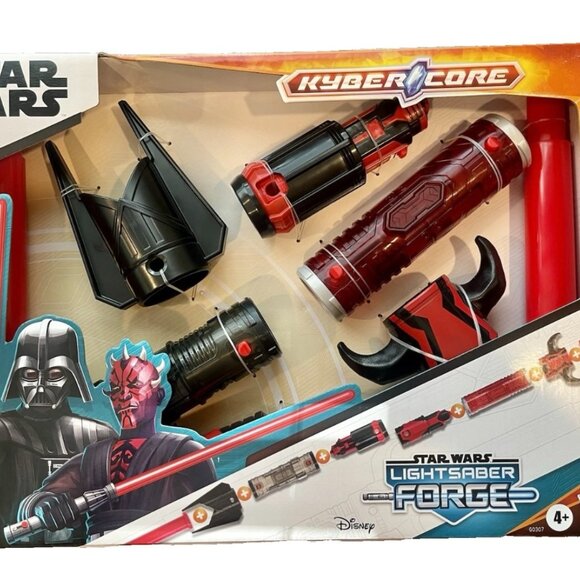Star Wars Lightsaber Forge Kyber Core Dark Side Villains 🔥NEW🔥Darth Mader Maul - Picture 7 of 8